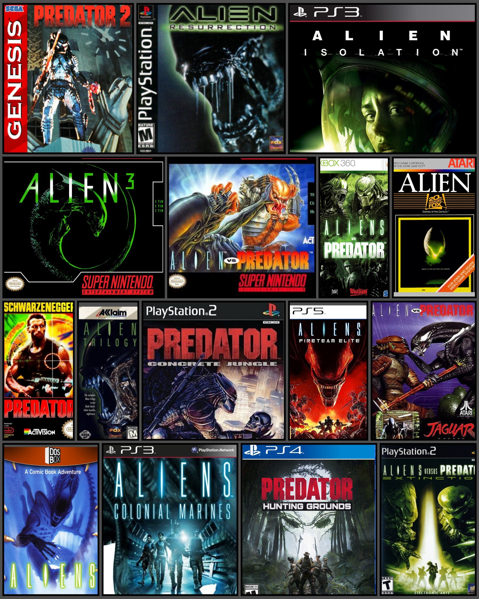 Retro Gaming & Nostalgia 80s, 90s & early 00s | Best Alien/Predator ...