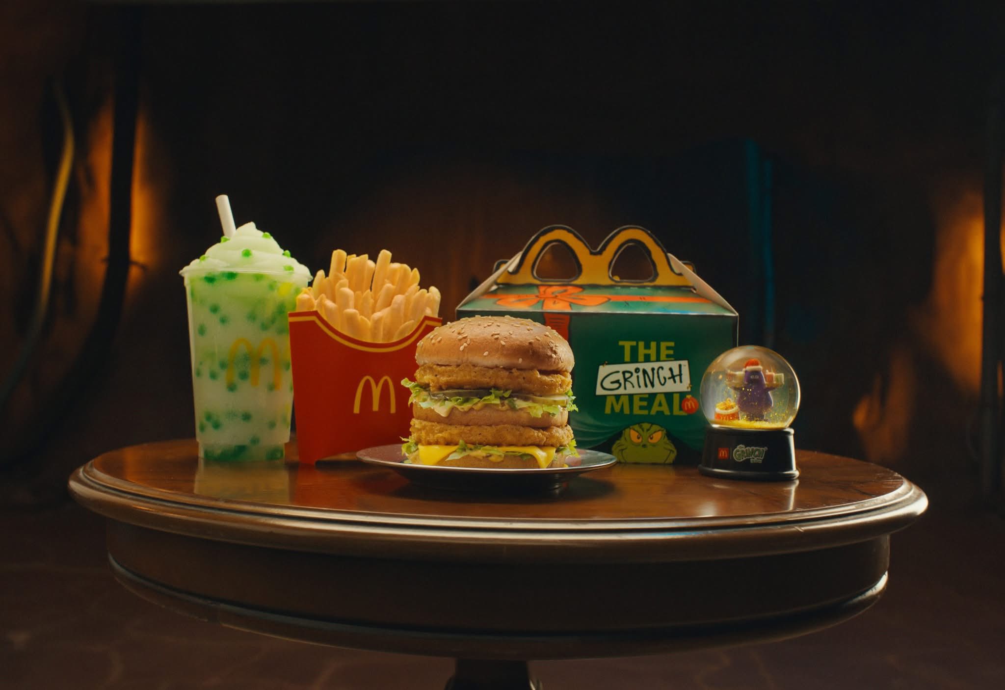 Starting here in Australia tomorrow grinch kids & adult meals