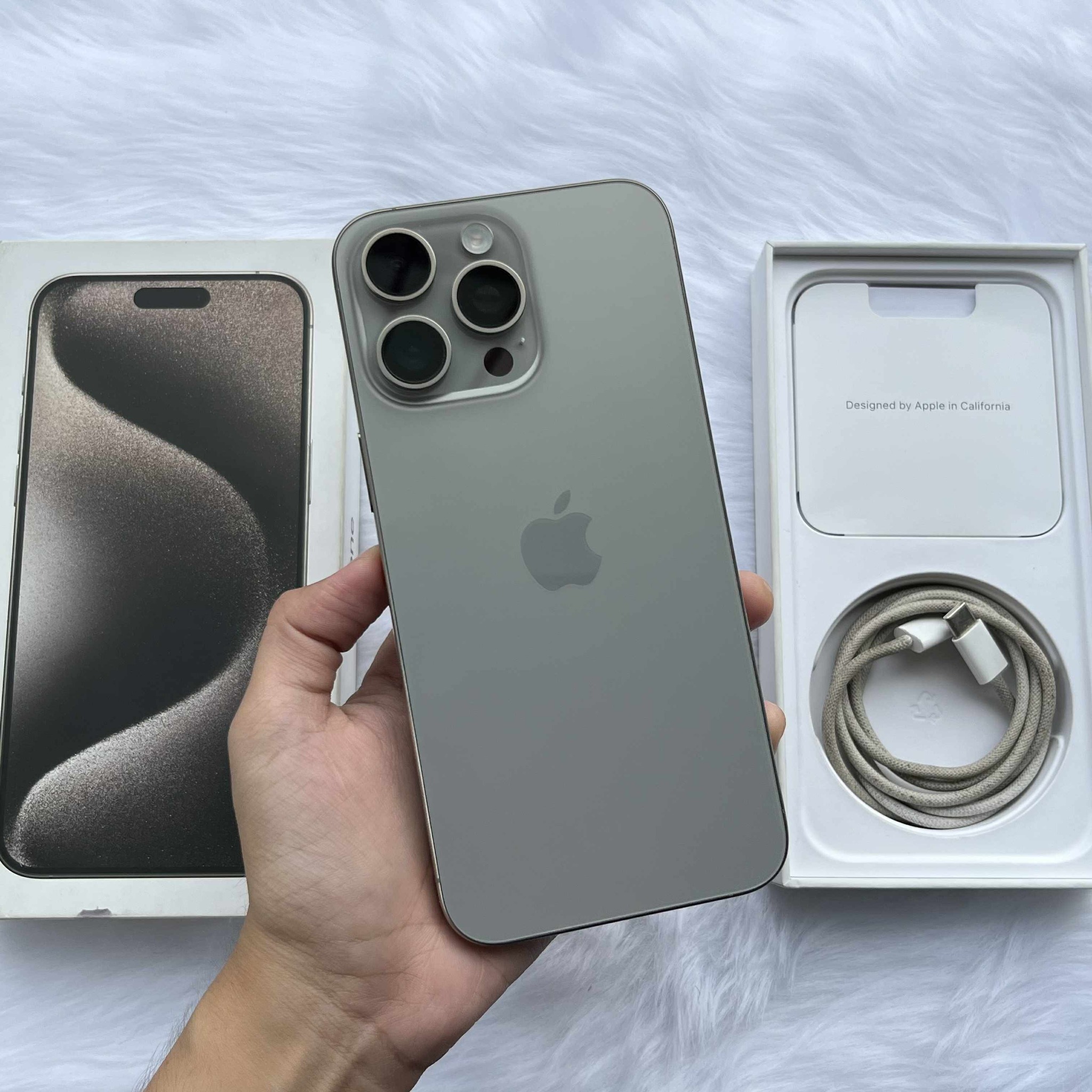 Rush iPhone 15 Pro Max 512GB Complete NTC -Good as New Condition 
