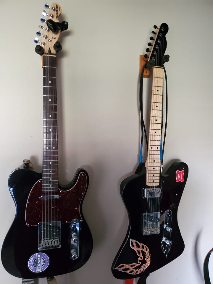 Indonesian Fender Telecaster with high-output Seymour Duncan P90