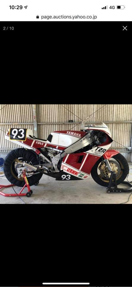TZR250 1KT レース車両 RC SUGO F3キット組込 TOT参戦車両 希少車両 