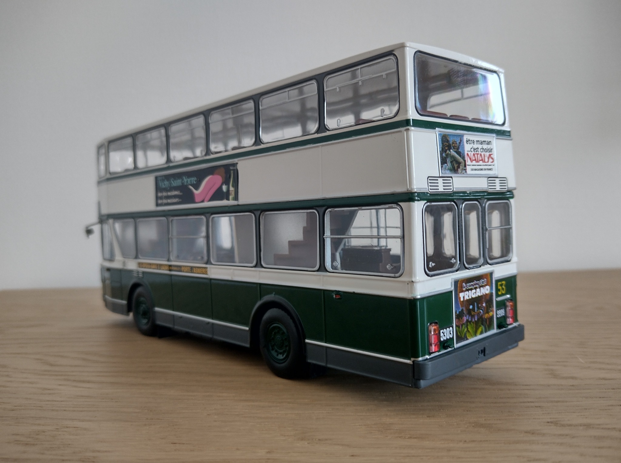 SUB71 Bus 1/43 IXO Hachette HEULIEZ 0305 HLZ Nantes n ° 85 Craquefou