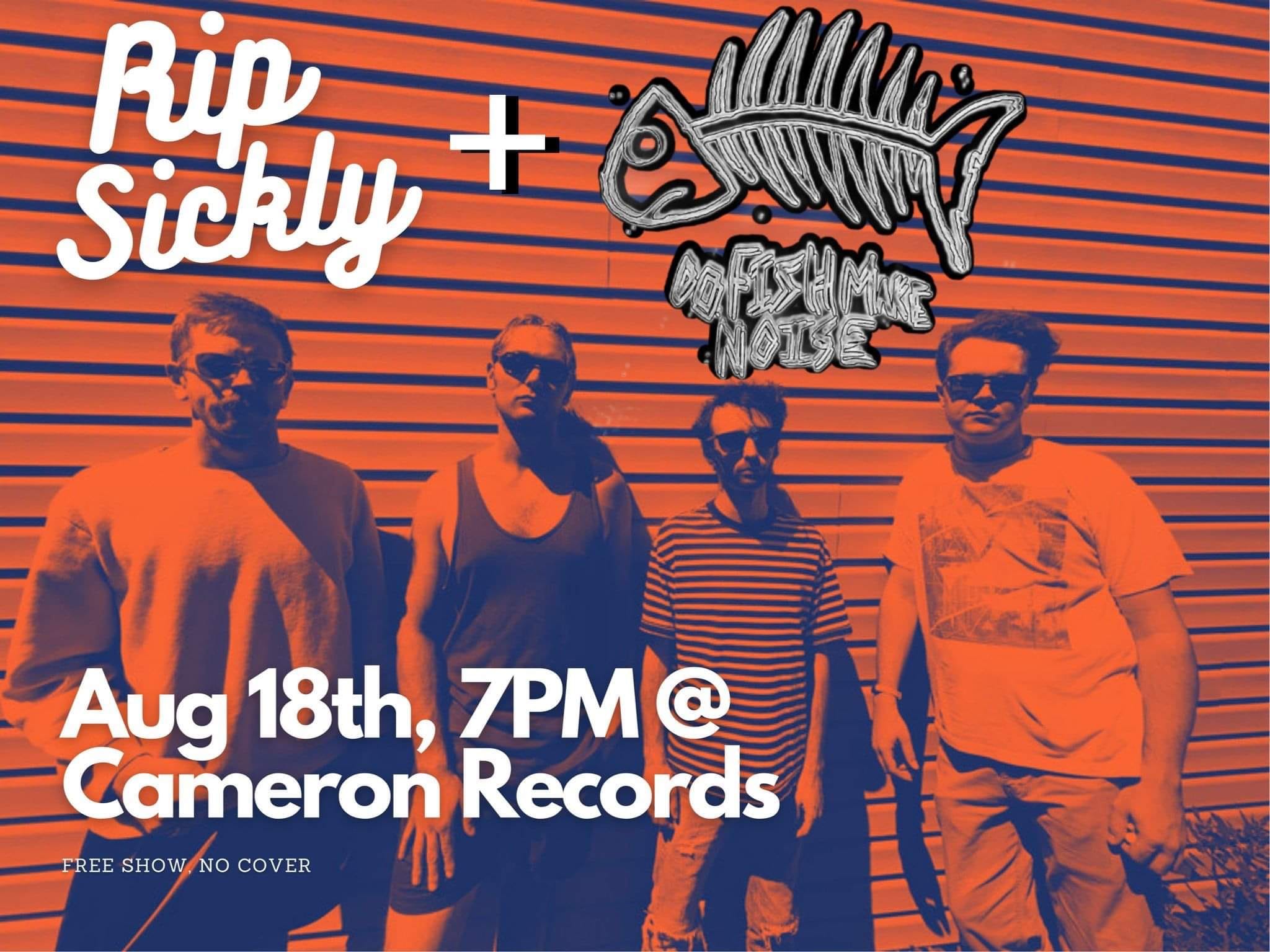 Rip - UPDATE: We are thrilled to announce that Do Fish Make Noise will ...