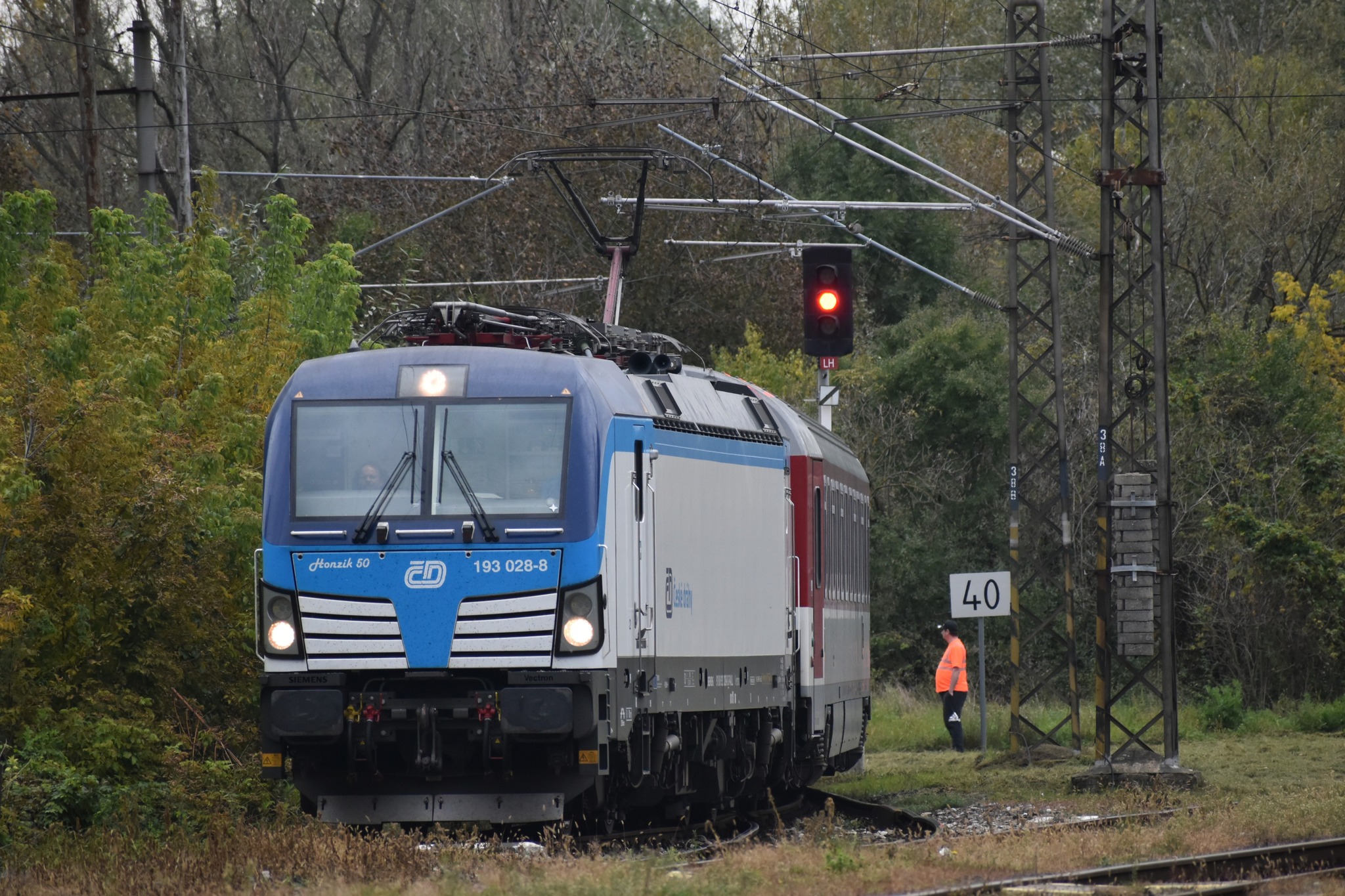 Elektrické LOKOMOTIVY & jednotky | Křižování vlaků EC 279 Metropolitan ...