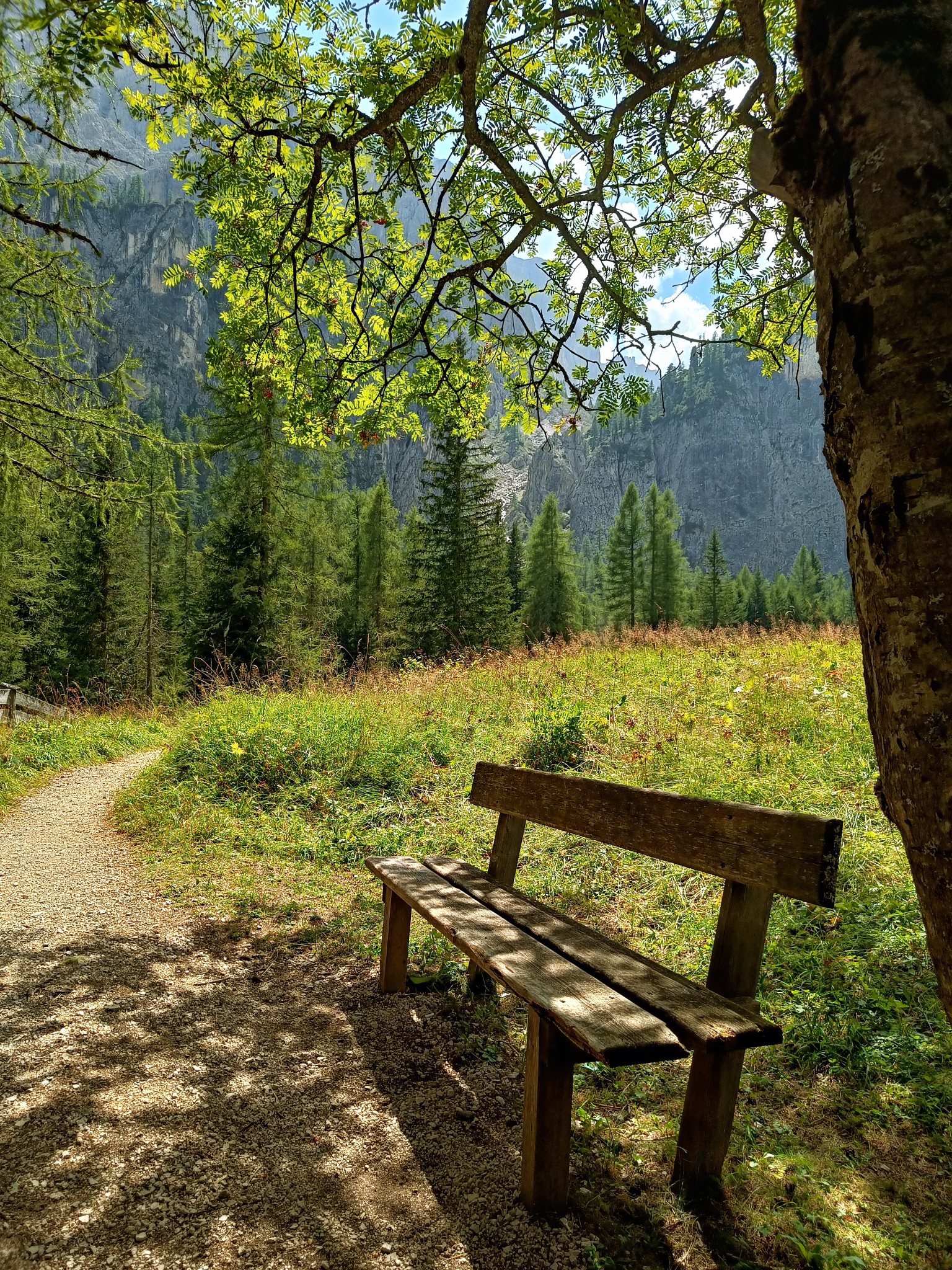 val badia che passione! | Buongiorno - verso Val Mezdì - felice ...