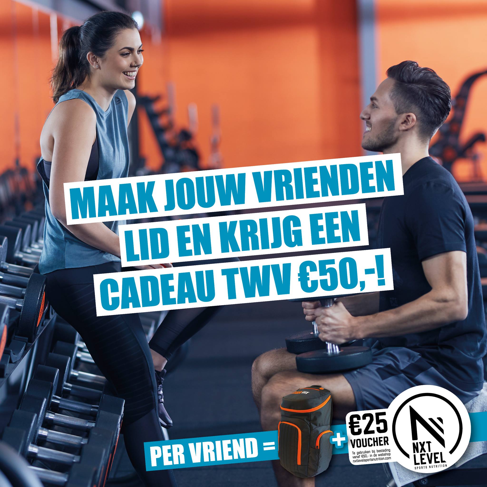 Basic-Fit - 🔥 MEMBER GET MEMBER 🔥 Maak je vrienden lid en ontvang een ...
