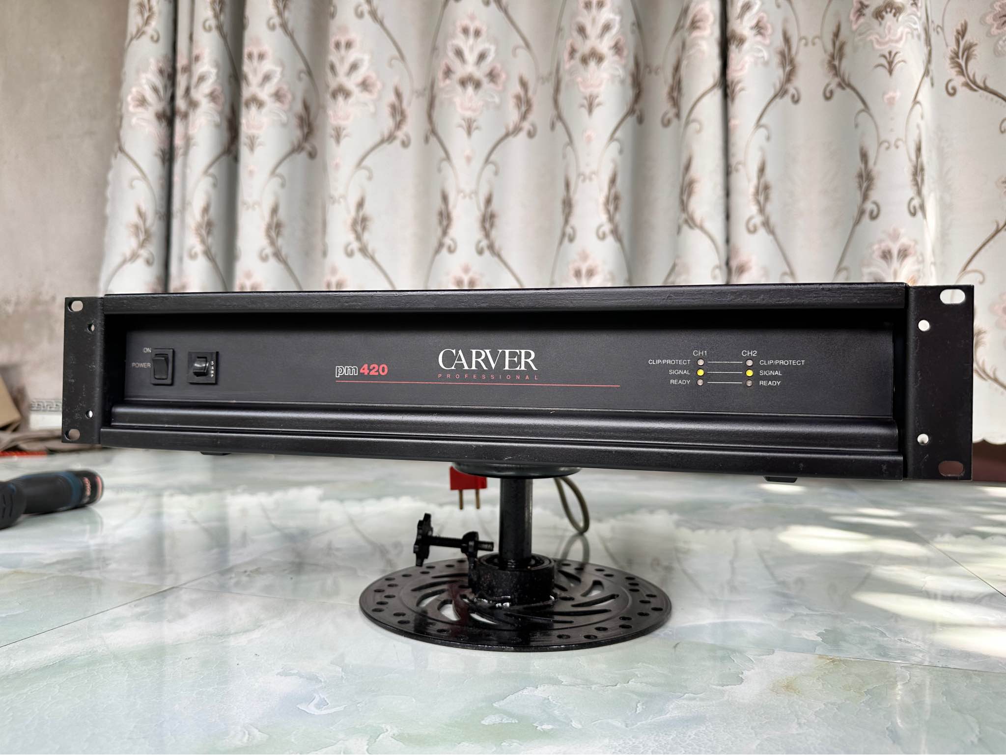 CARVER PM 420 made USA. 08888.99695 PI PIn420 20 CARI CARVER FOrLa