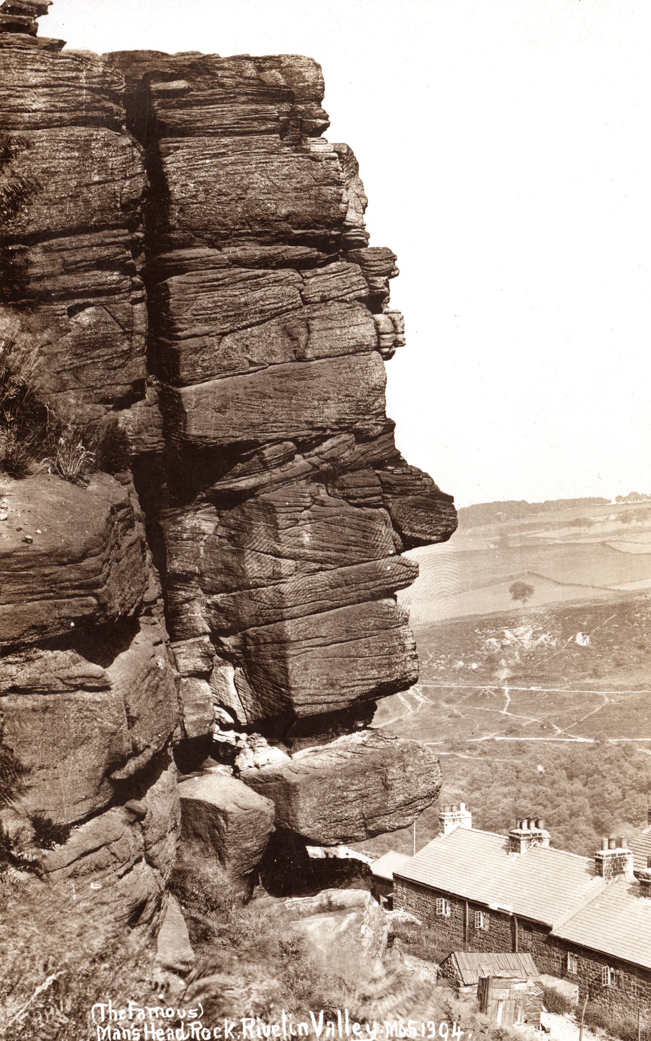 Pictures of Sheffield Old Only | MAN'S HEAD ROCK is a natural rock ...