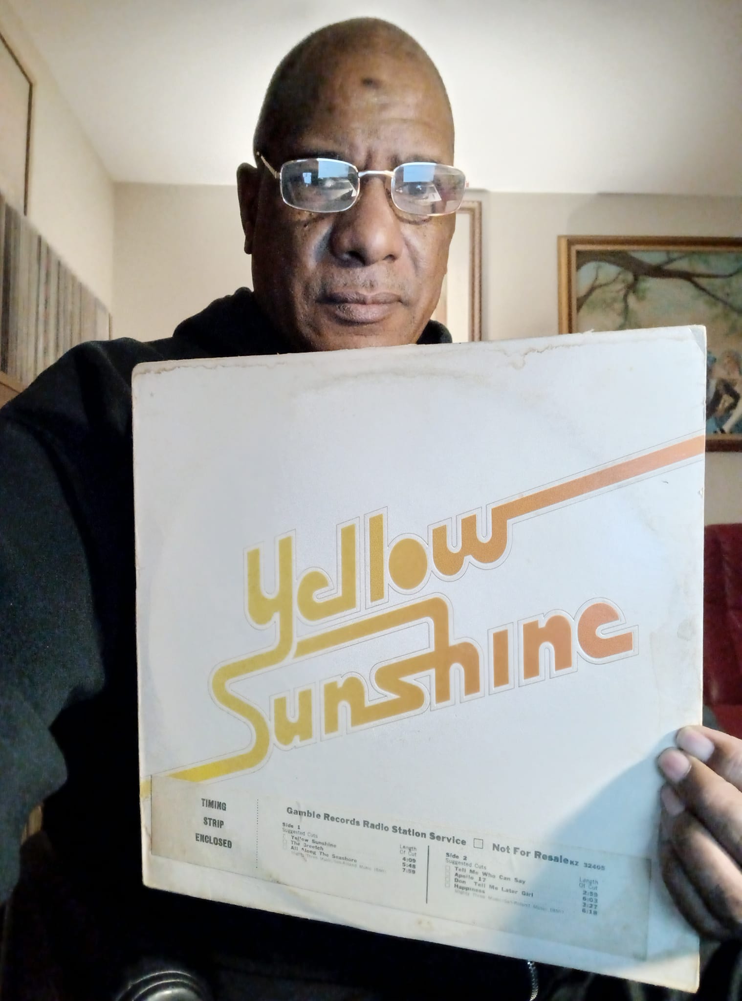 Yellow Sunshine's 1973 self-titled funk rock LP on Gamble Records