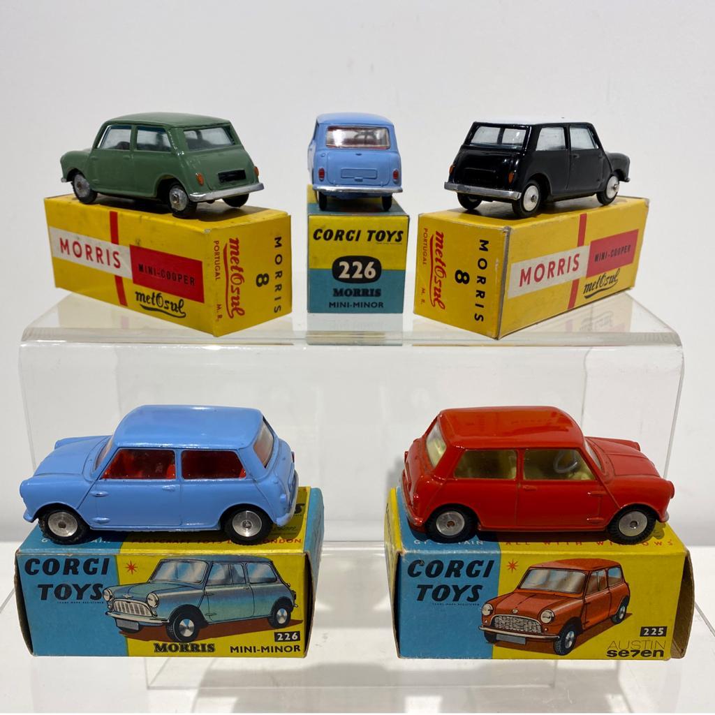 Fantastica Morris Mini Traveller Dinky Toys originale vintage!
