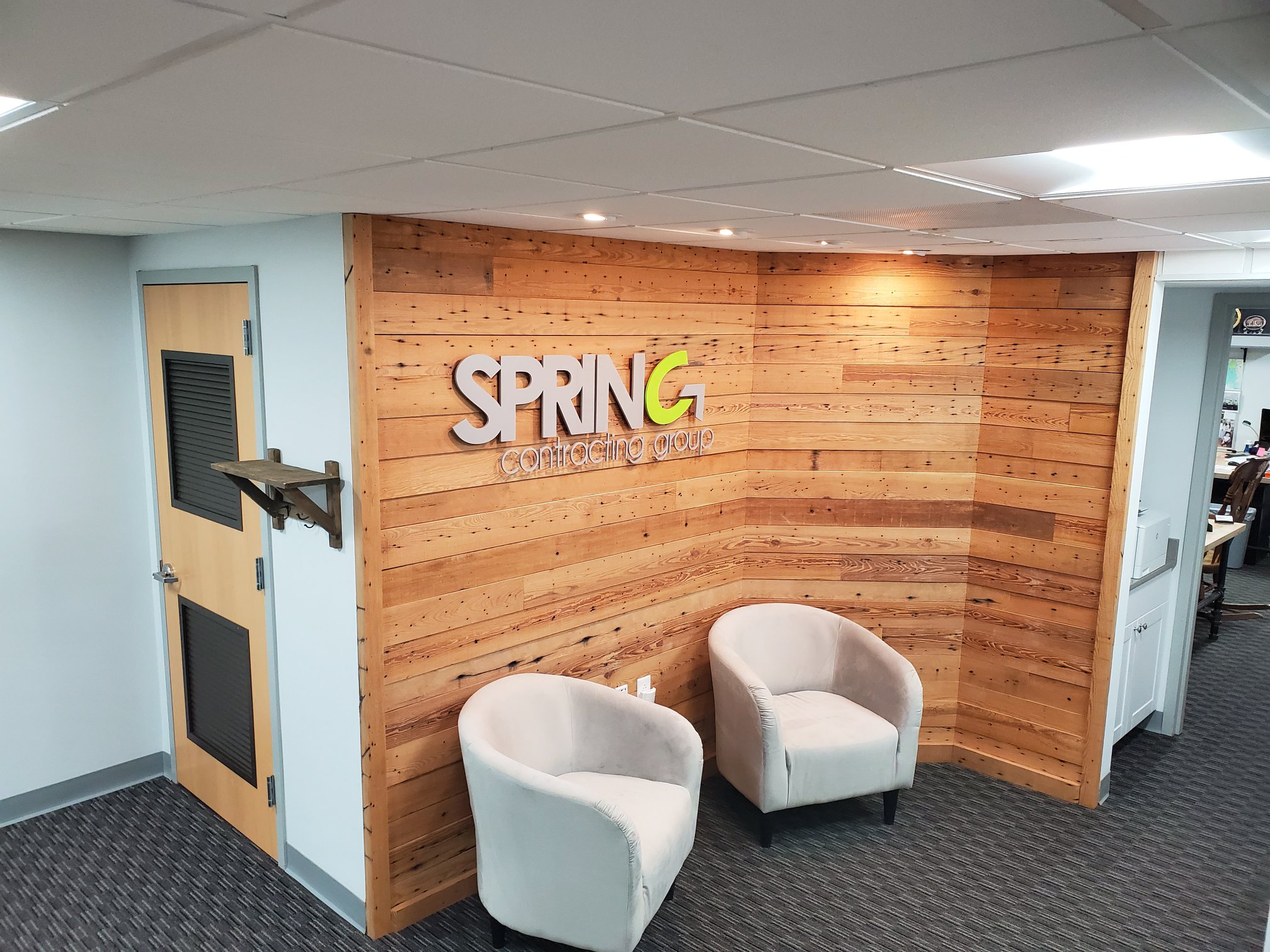Our new office is starting to... - Spring Contracting Group