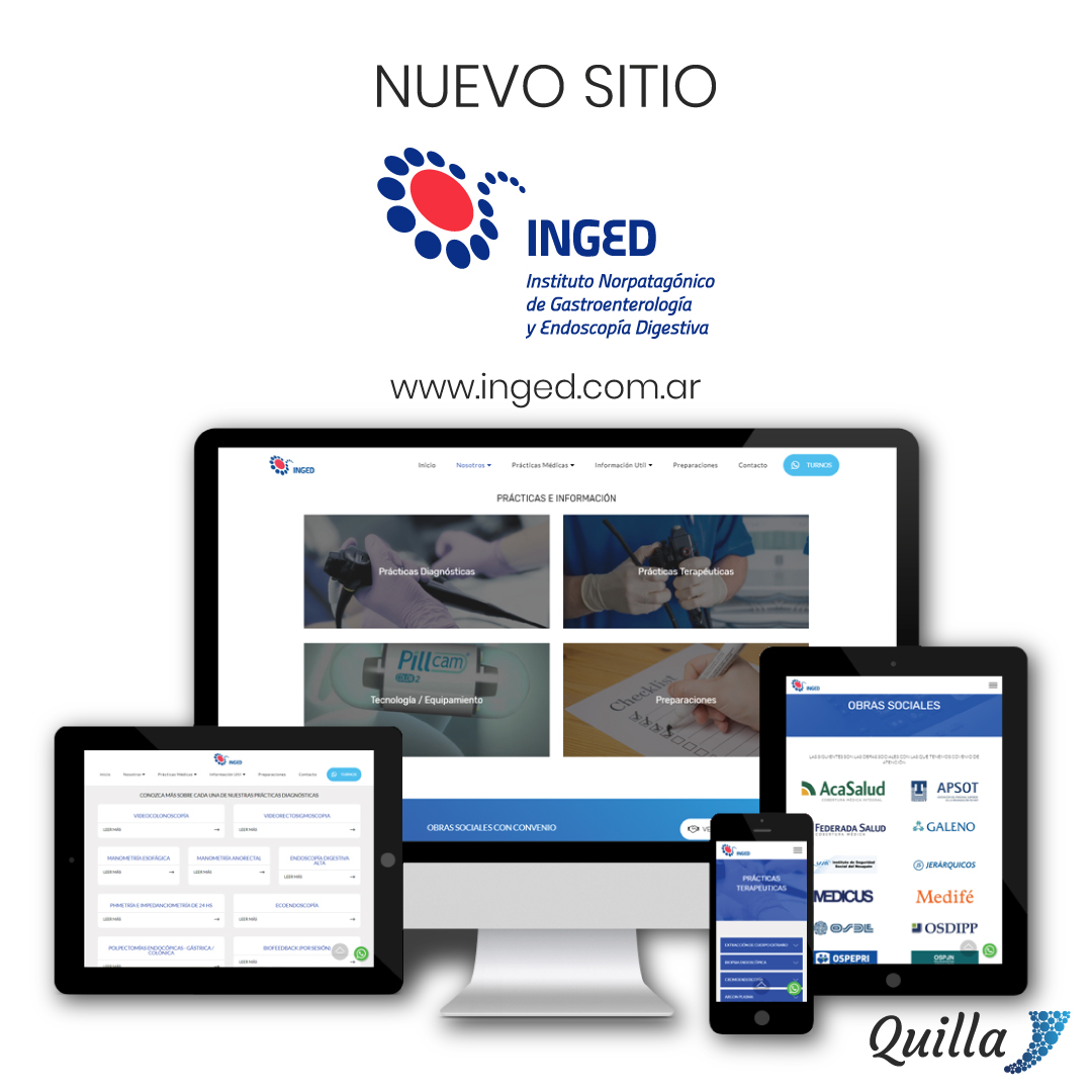 Nuevo Sitio INGED! Hoy... - Quilla Digital Marketing | Facebook
