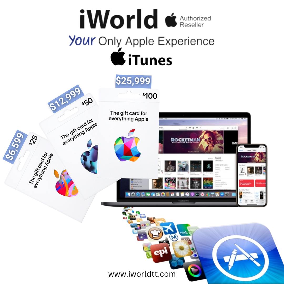 iWorld Guyana - Get itunes Gift Cards! In Stock Now!... | Facebook