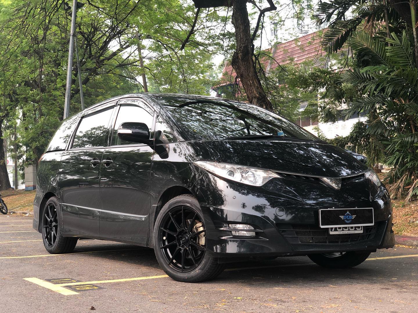 Toyota Estima with New 18 inch... - King of Rims Malaysia | Facebook