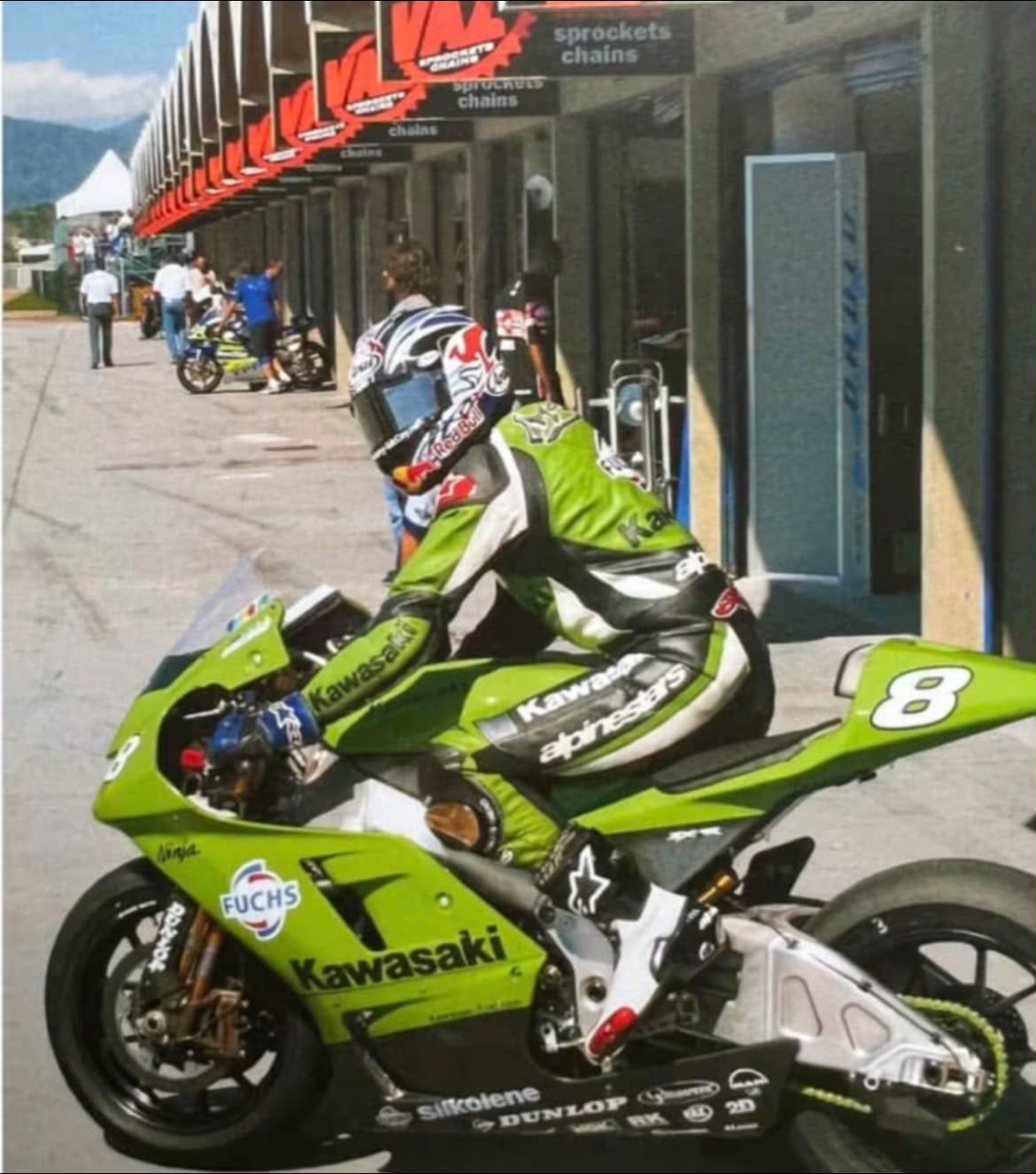 2003 motogp class GARRY McCOY with ZX-RR〜♪( ´θ｀)ノ
