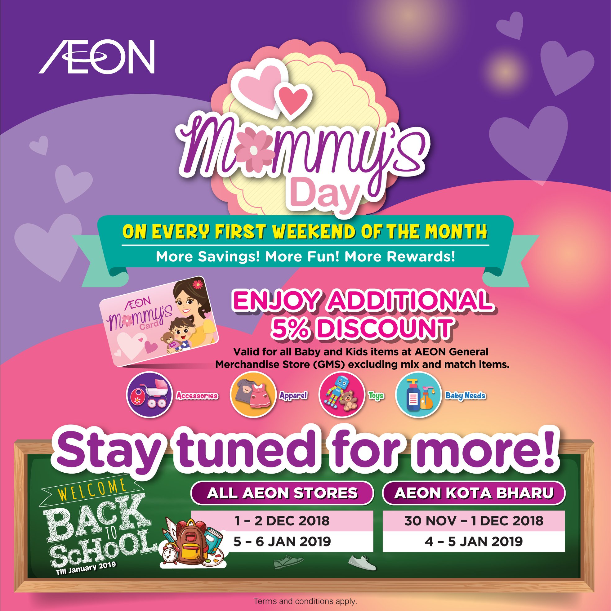 Calling Aeon Mommy S Card Aeon Retail Malaysia Facebook