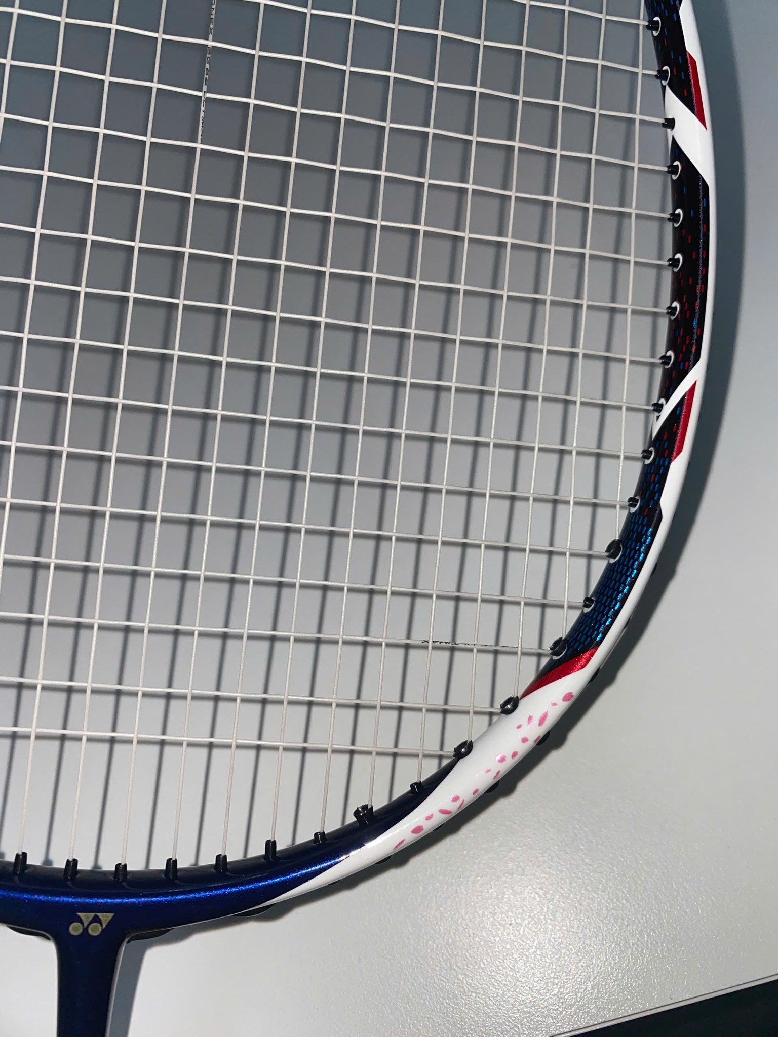 YONEX ARCSABER 11 BP – SAKURA EDITION first stringing, no 