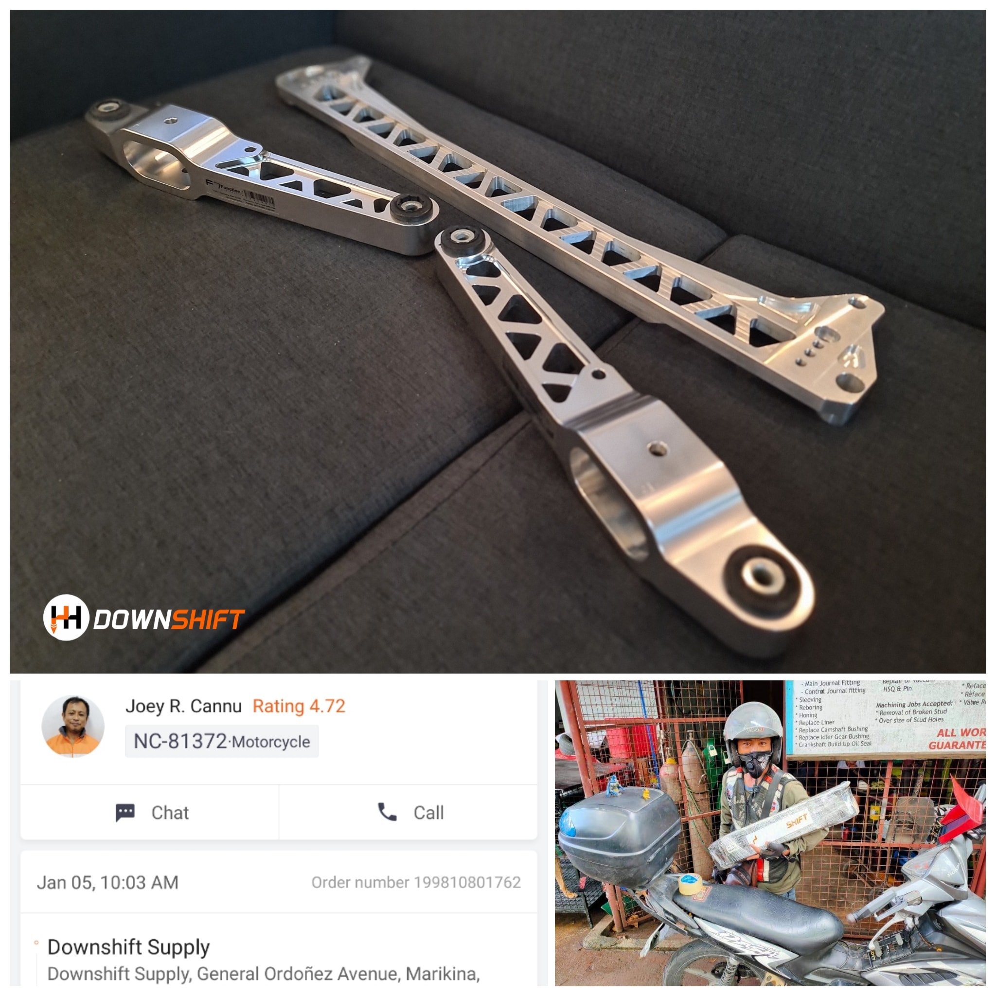 SHIPPED | Function 7 Subframe/LCA Set... - Downshift Supply