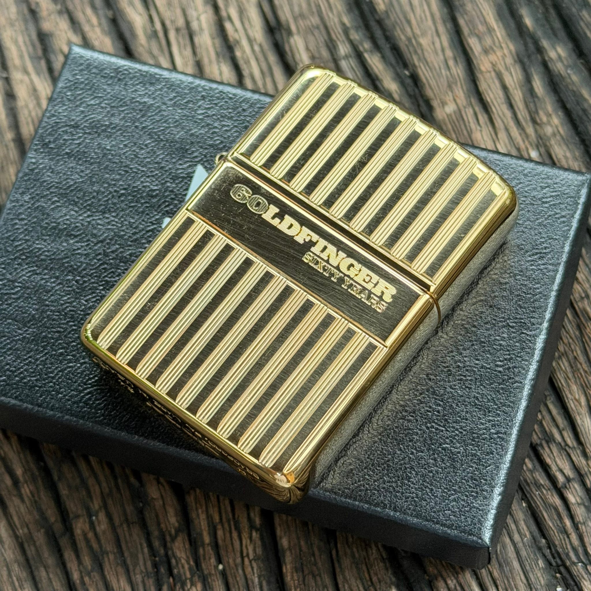 Zippo James Bond 007 Goldfinger limited edition lighter