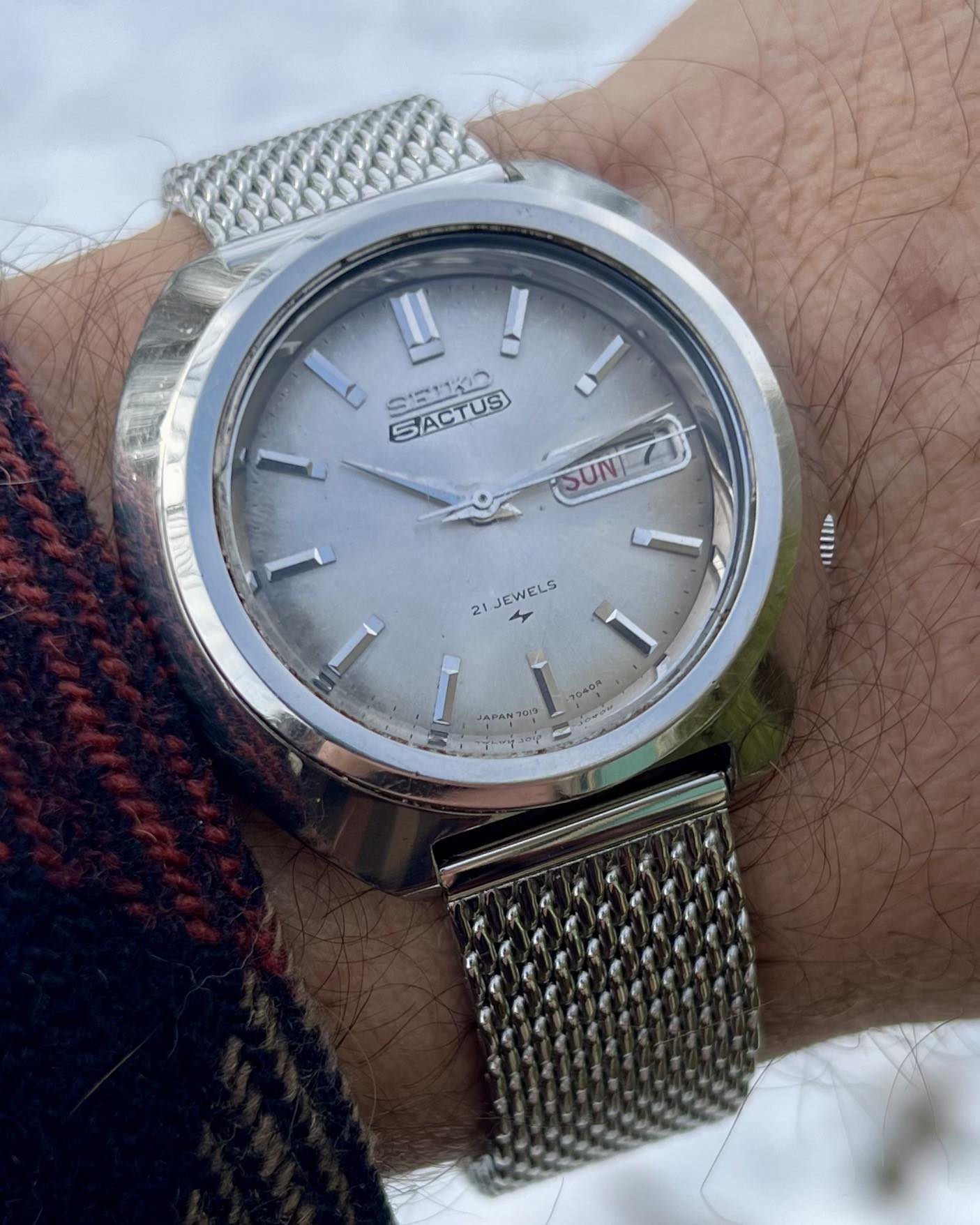 Seiko Actus jumbo 7019-7020