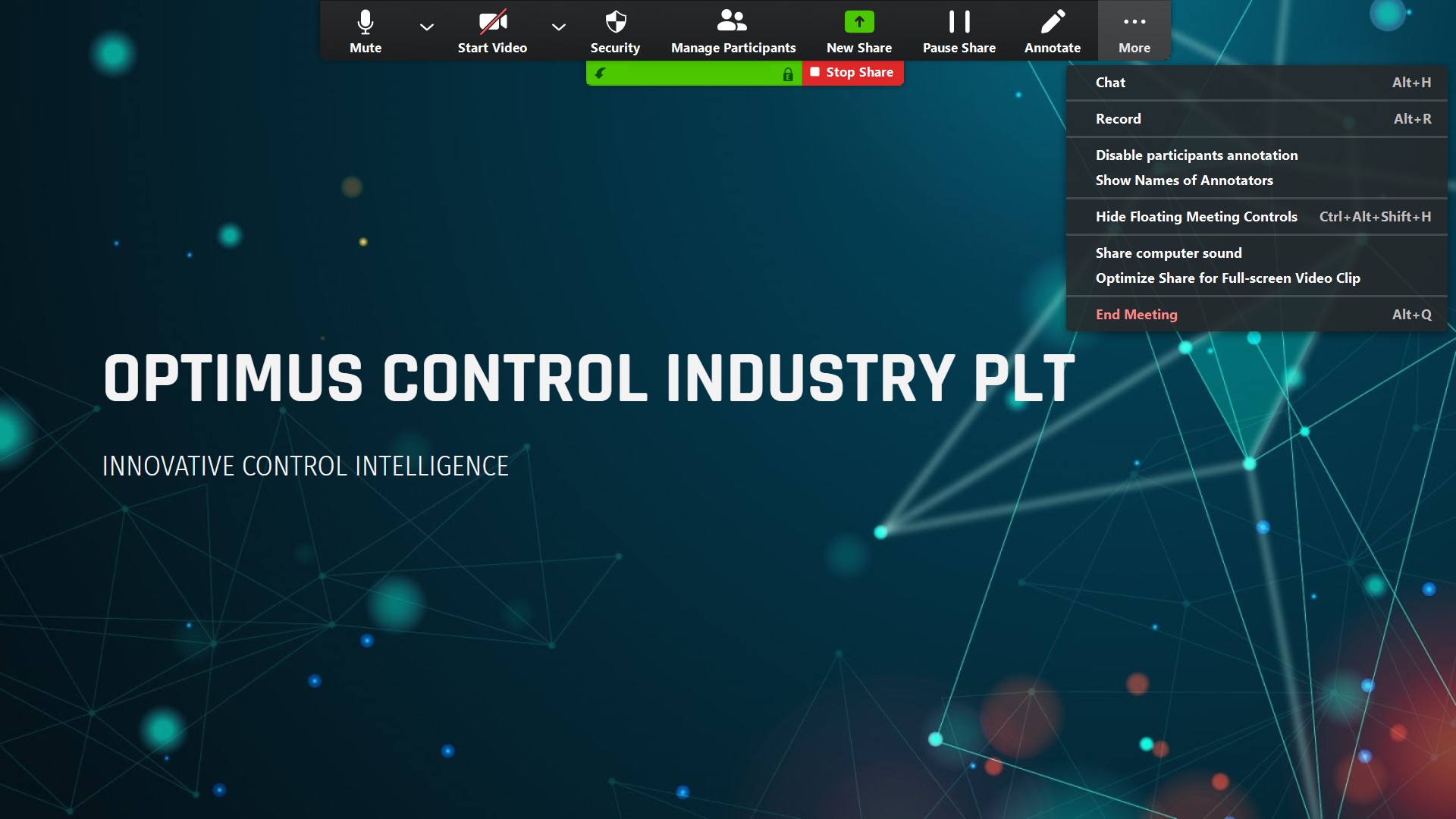 Optimus Control Industry PLT | Kuala Lumpur