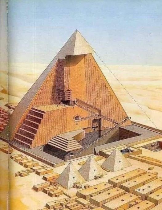 Richard - The Great Pyramid of Cheops contains an enigma that no ...