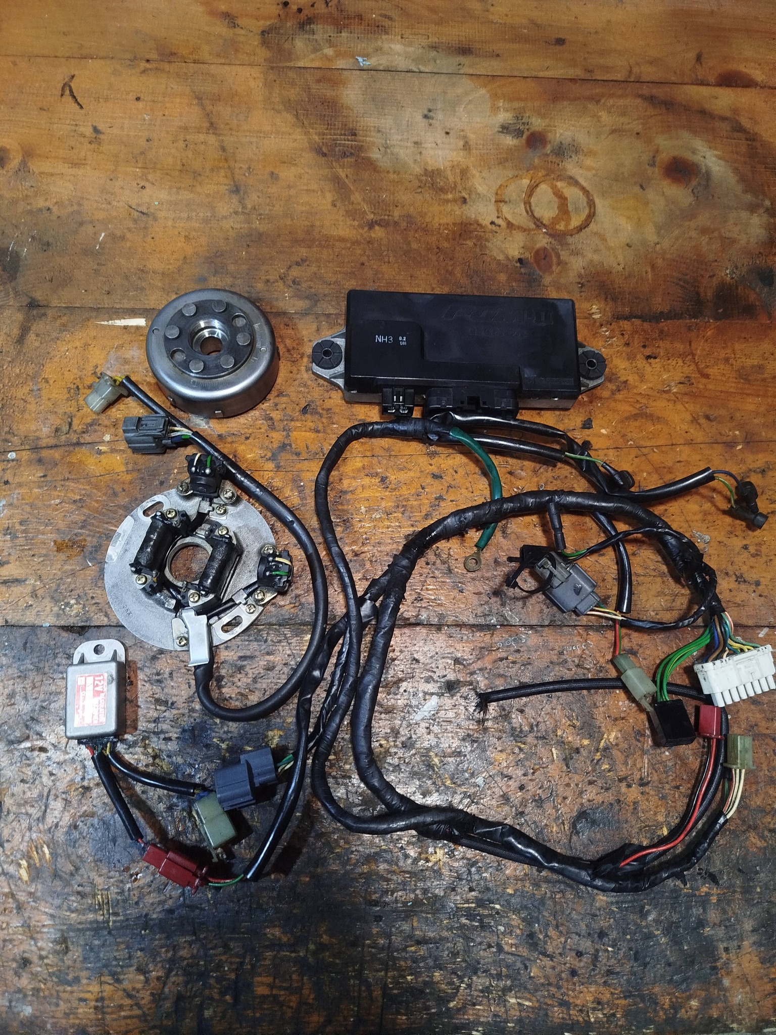 Rare HRC TT-F3 (NH3) Full Ignition Kit for Honda NSR250