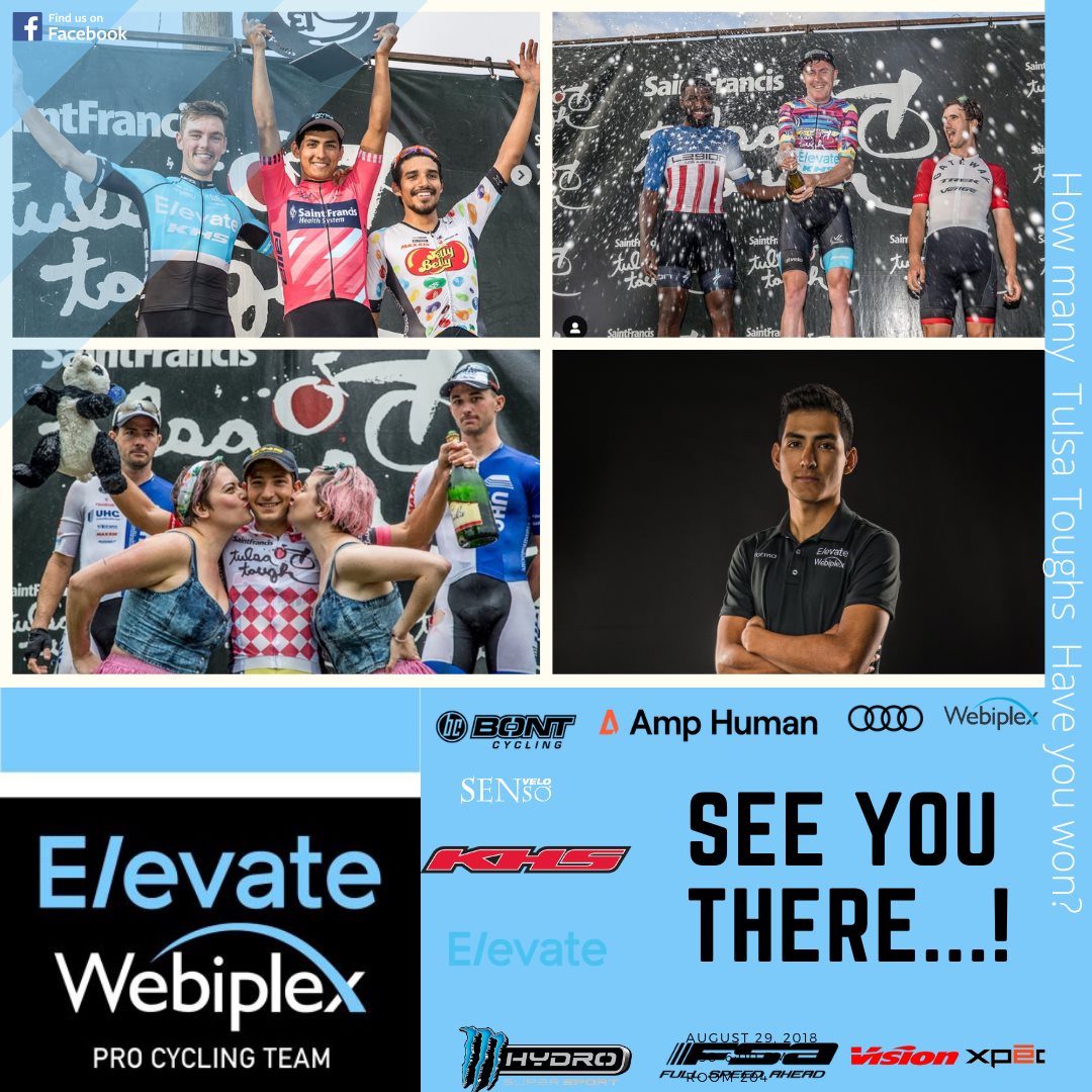How many Tulsa Toughs... - Elevate-Webiplex Pro Cycling Team | Facebook