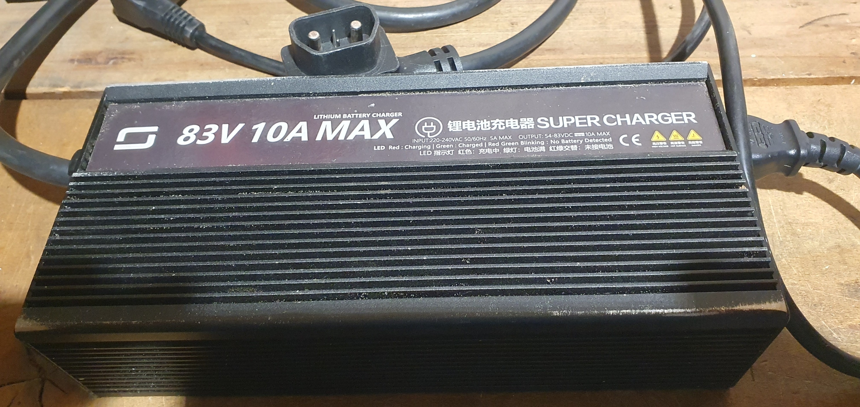 Super Soco TC Max charger alternatives