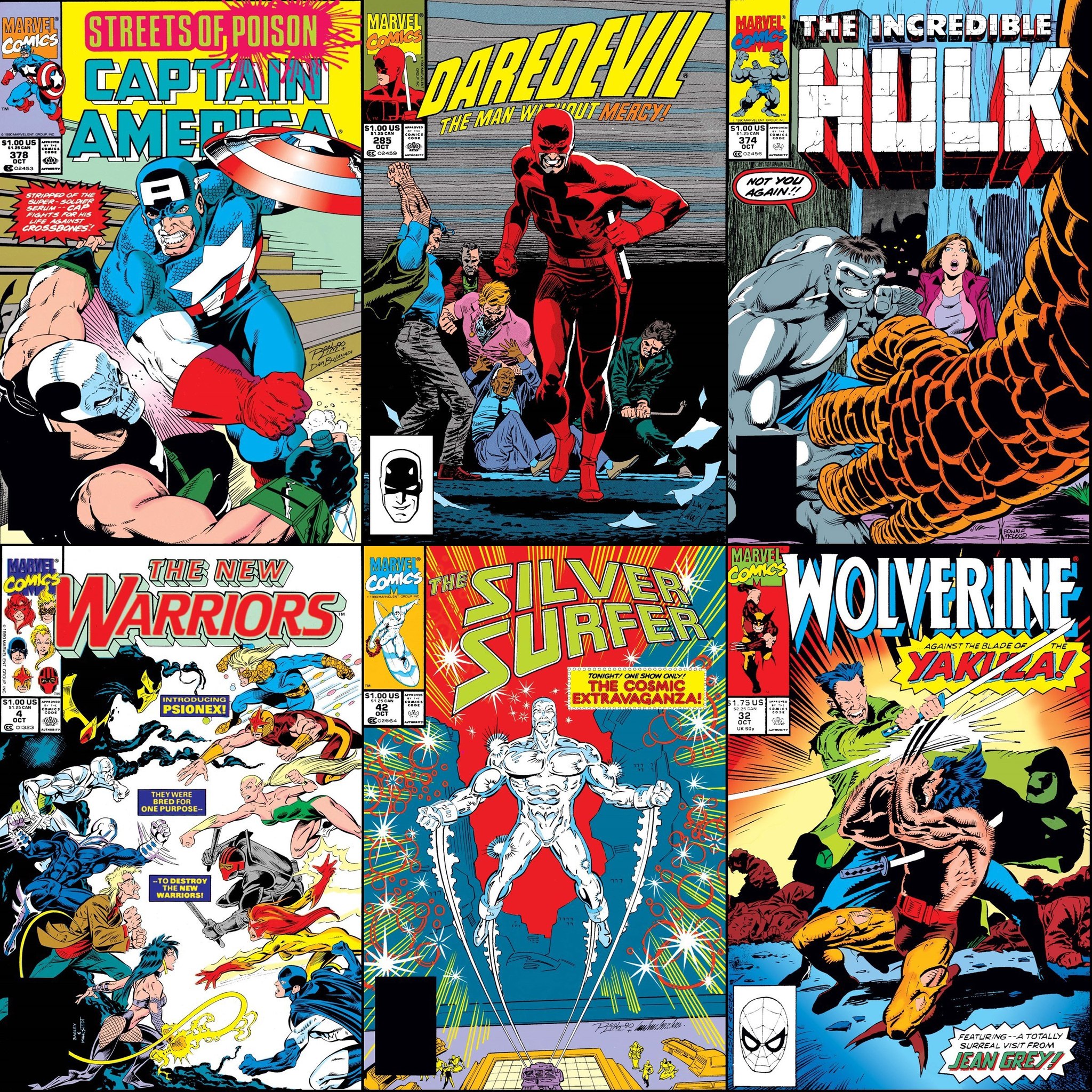 JOKERD 零 -ZERO- LOVE BOMB Marvel Comics that were on sale with cover dates of October 1990