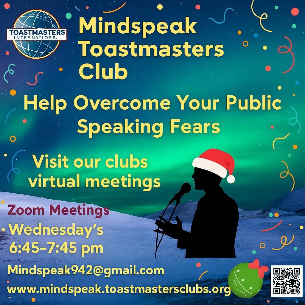 Mindspeak Toastmasters Club | Facebook