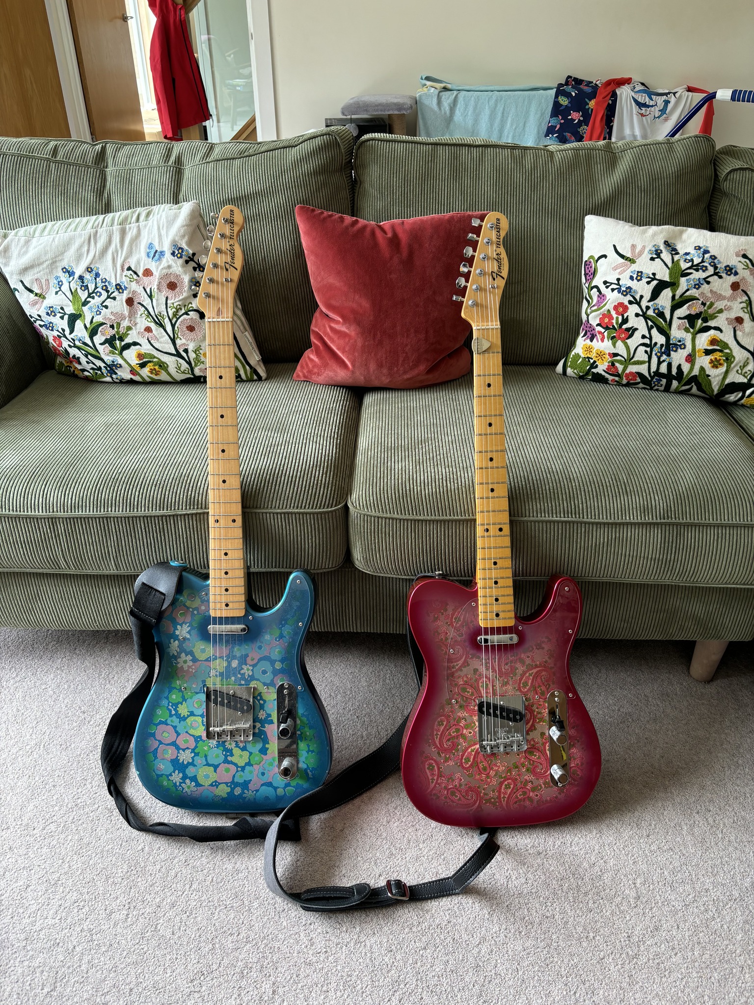 Fender Telecaster review: Japanese Blue Flower and Custom Shop 