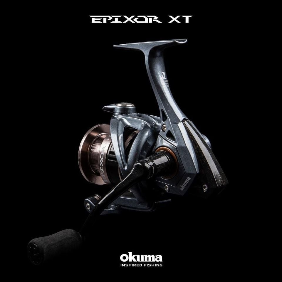 line ration on okuma epixor 40 reel XT Spinning 5.0:1 Gear Ratio 34.40