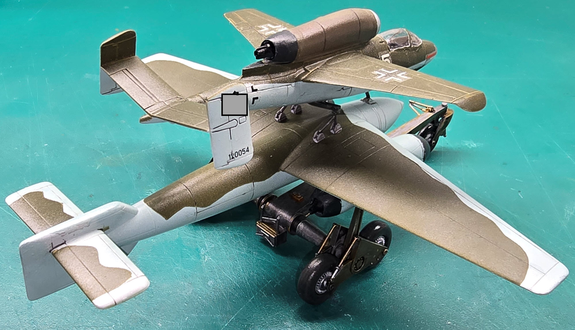 Messerschmitt Me 262 Mistel model kit