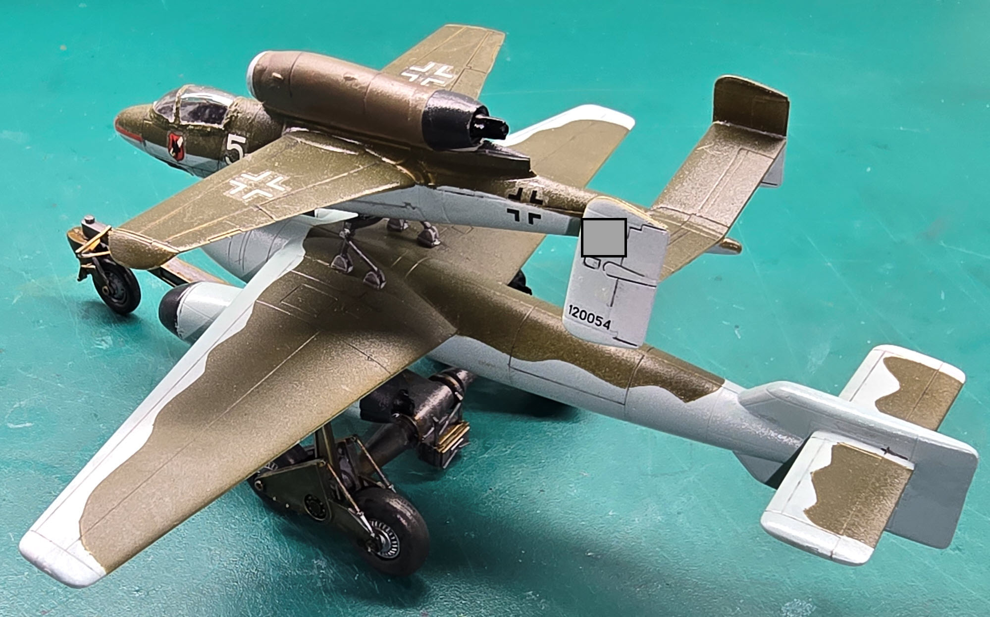 Messerschmitt Me 262 Mistel model kit