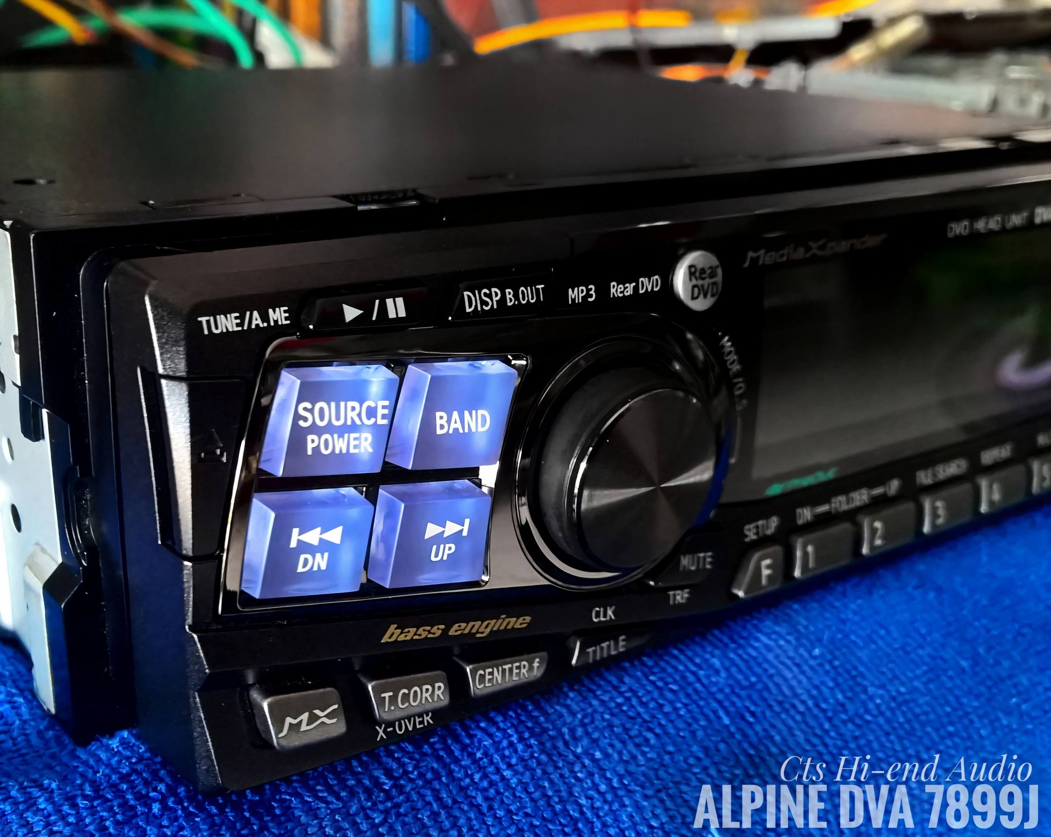 ✓Alpine DVA 7899J DVD CD Head Unit Sound of Hi-fi