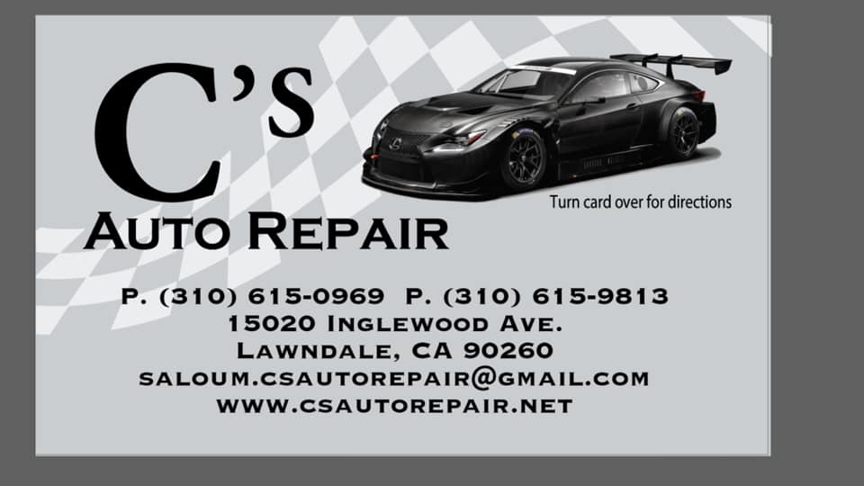 C's Auto Repair - Check out our new business cards 😍... | Facebook
