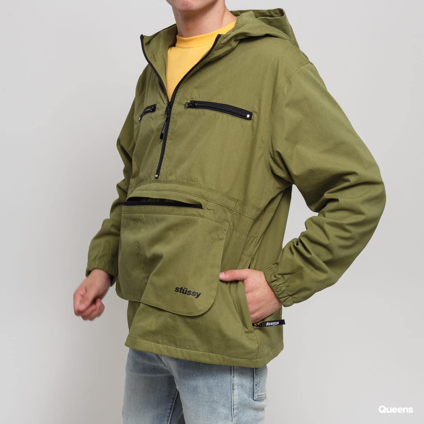 Stussy Big Pocket Anorak Size XX Large sonirhoh hvn bnu ?
