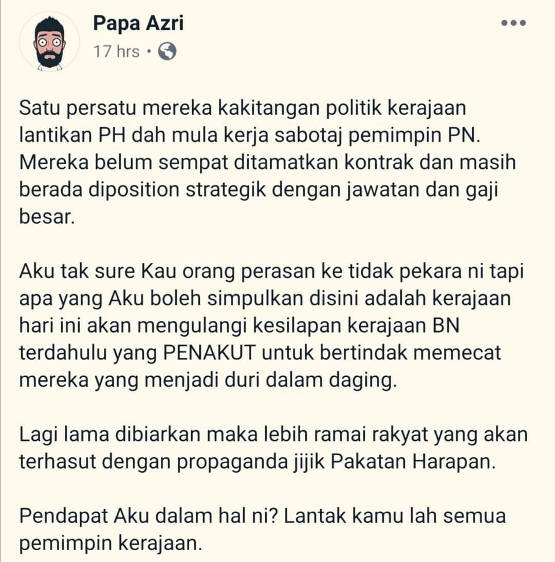 Malaysia30 Tak Malu Ke Bising2 Sedar Sikit Ini Bukan Facebook