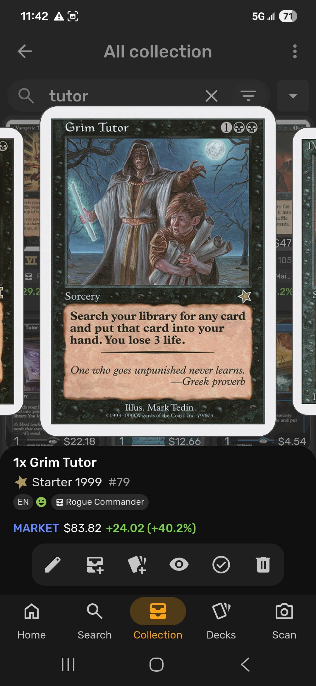 grima wormtongue mtg card Grma amass Orcs 2. Grima Wormtongue [Foil] #88 Prijzen
