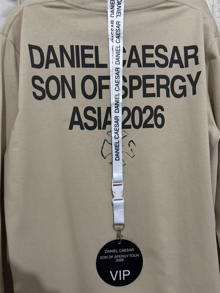 FS DANIEL CAESAR SON OF SPERGY VIP MERCH • Beige Long Sleeves