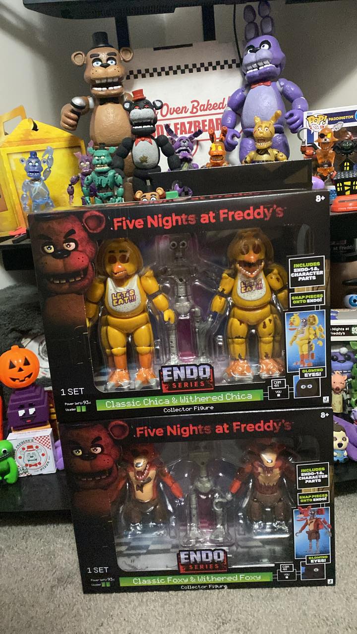 My custom Jazwares Ignited Freddy and Ignited Bonnie!