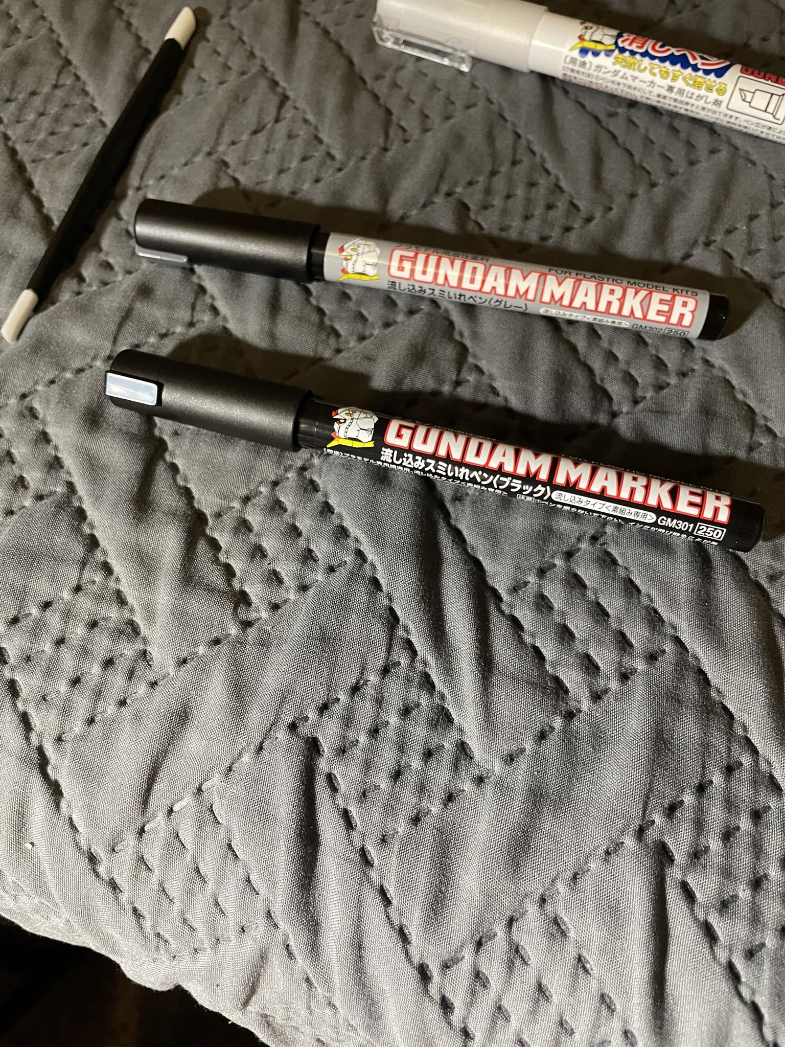 Gundam Marker GM01 Black Fine Tip - For Bandai Model Kits (HG, RG, MG, PG)