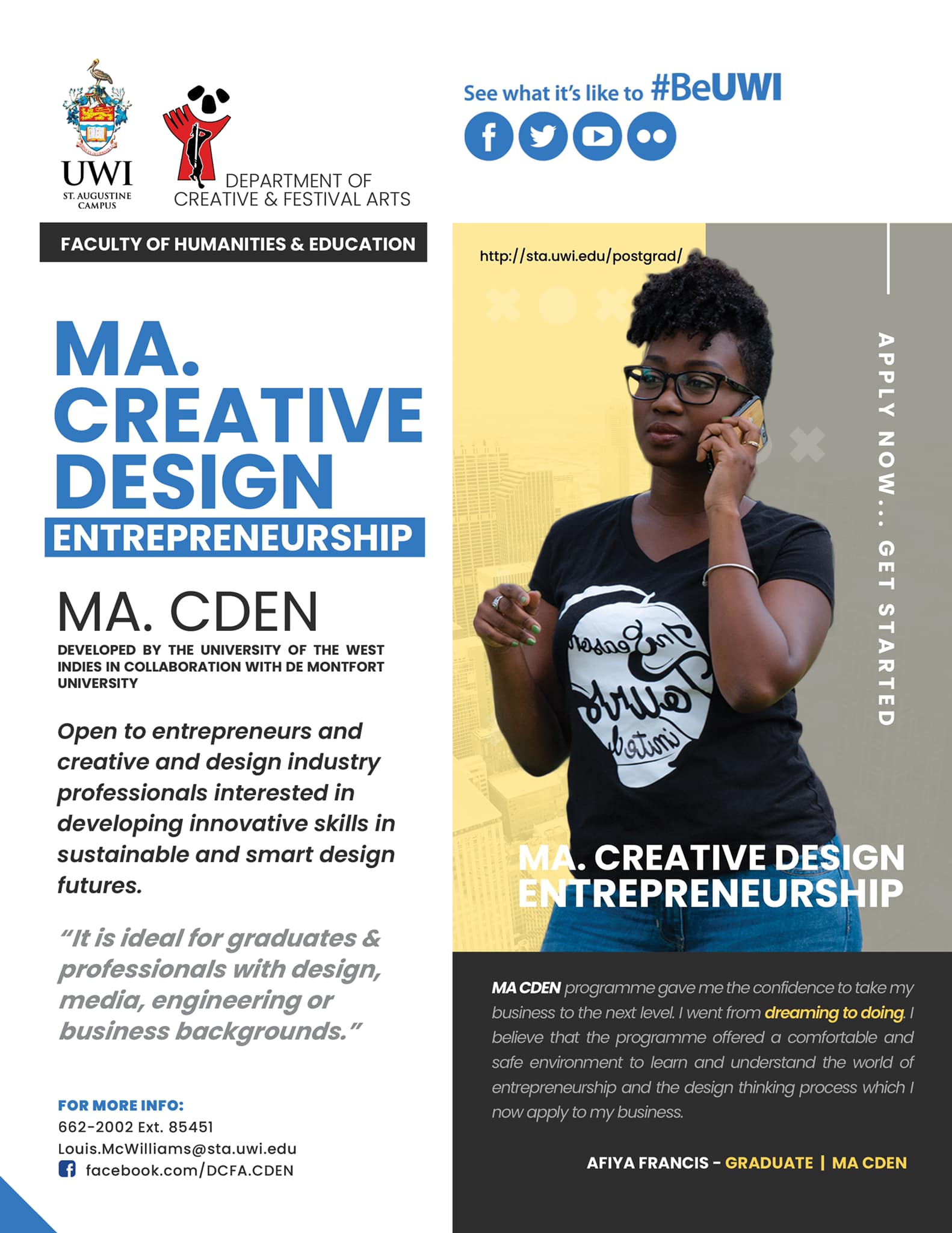 MA Creative Design Entrepreneurship