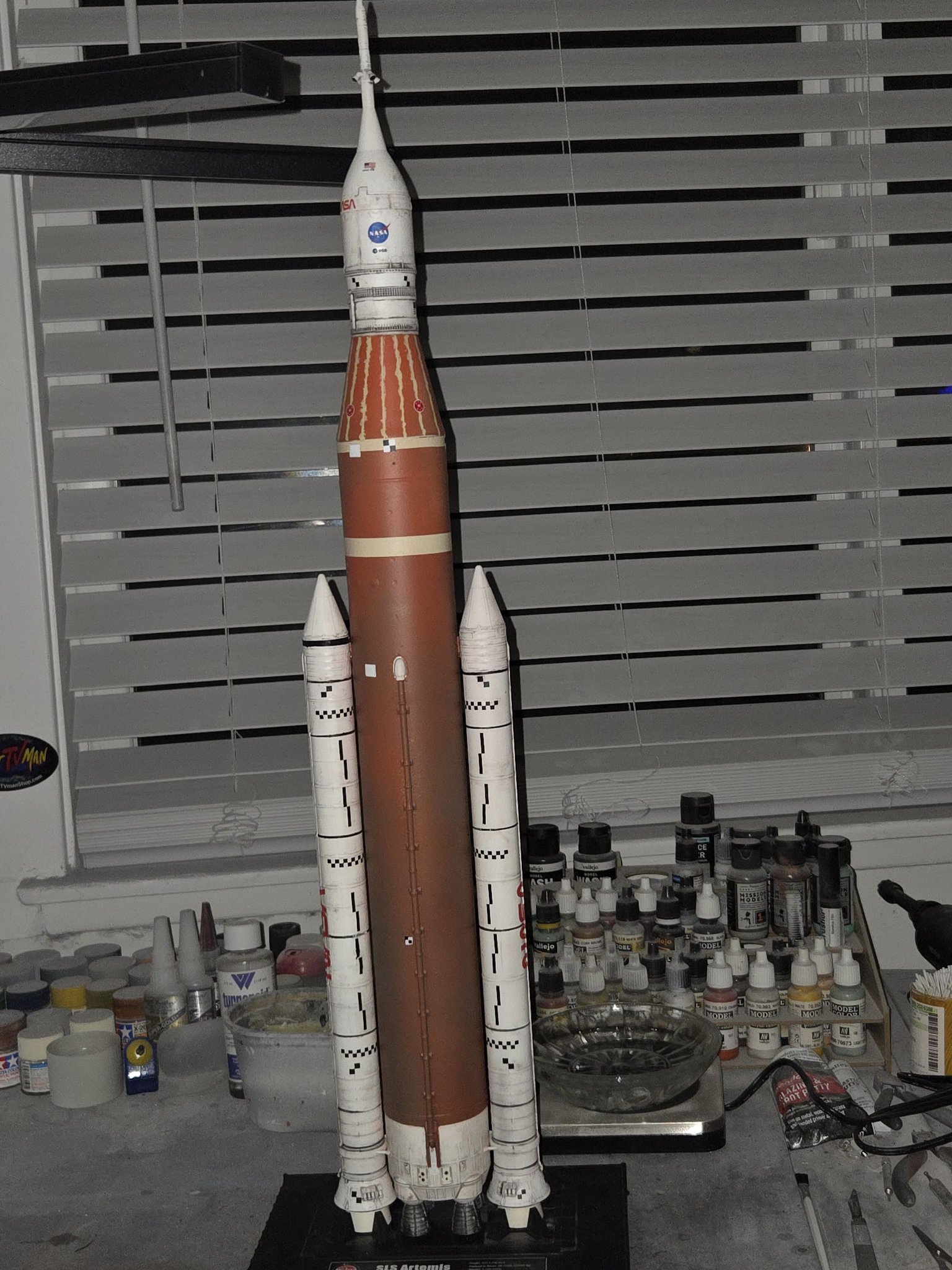 Orion model builds in 1/144 scale by John Payne