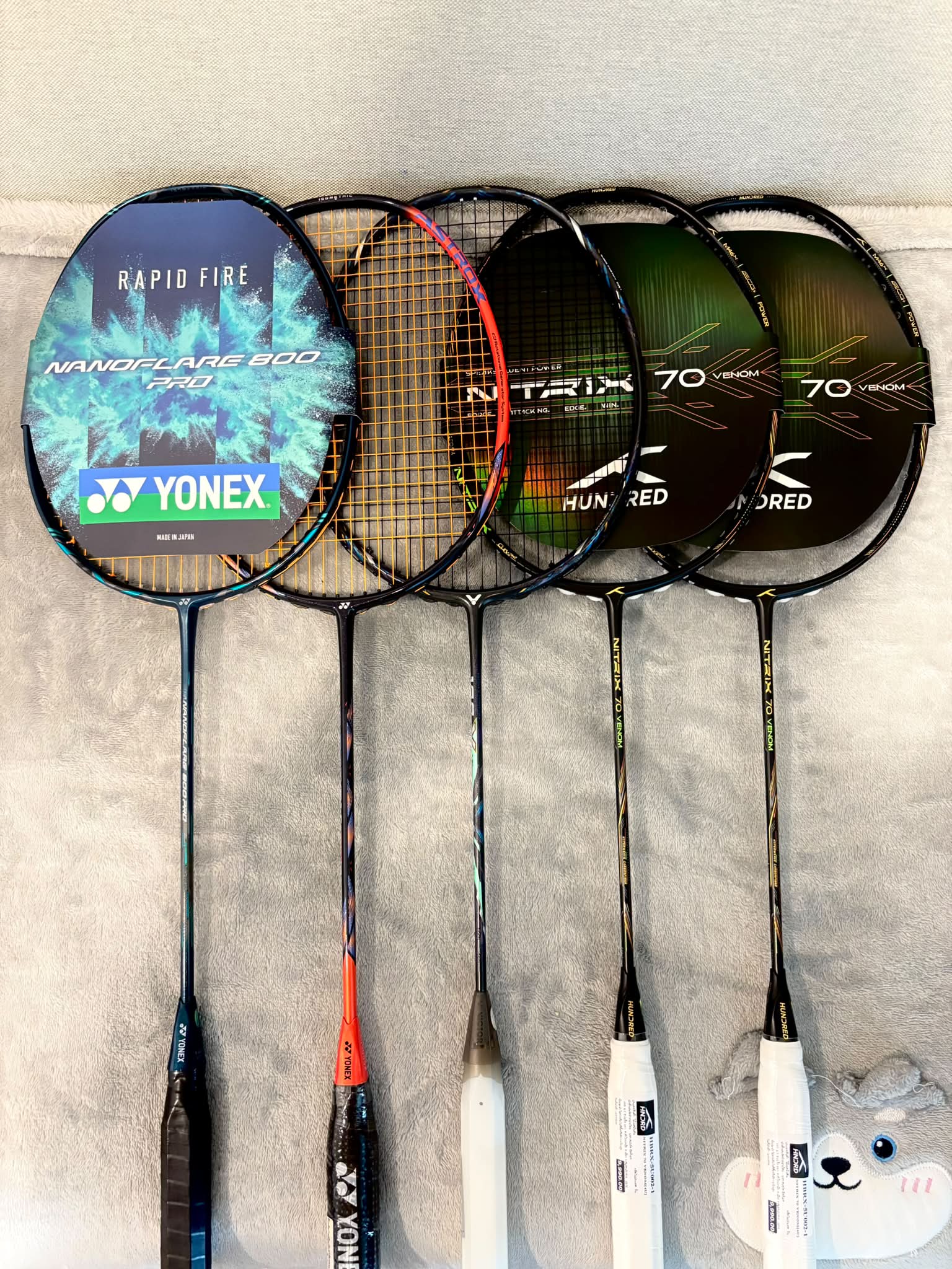 yonex Armortec 900 power -สภาพ 98% •กริปเดิมยังไม่แกะ ** ราคา