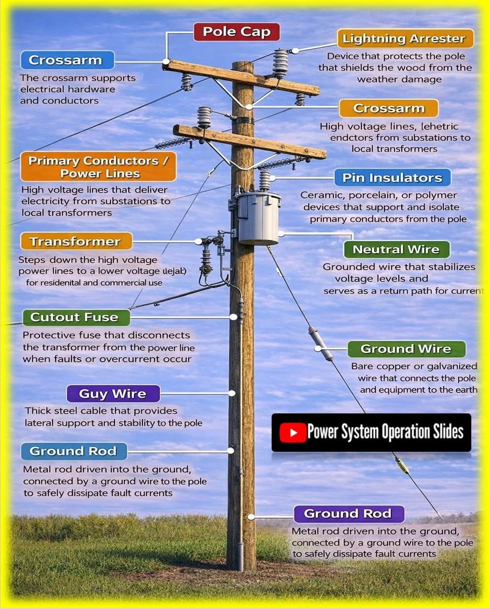 Ismail - Distribution Tower Components - 1. This image highlights the ...