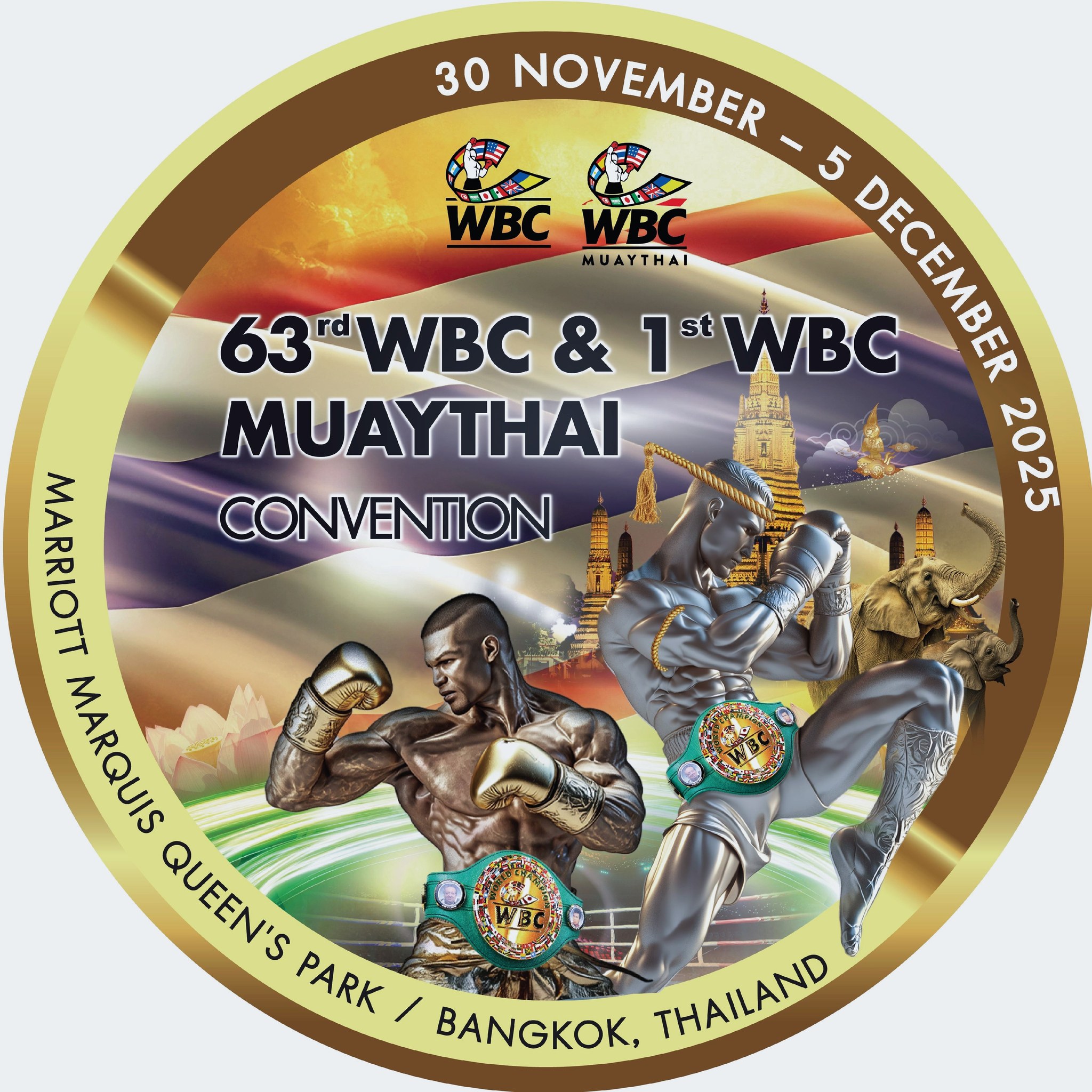 Bangkok is ready to host the 63rd WBC Boxing and the 1st WBC