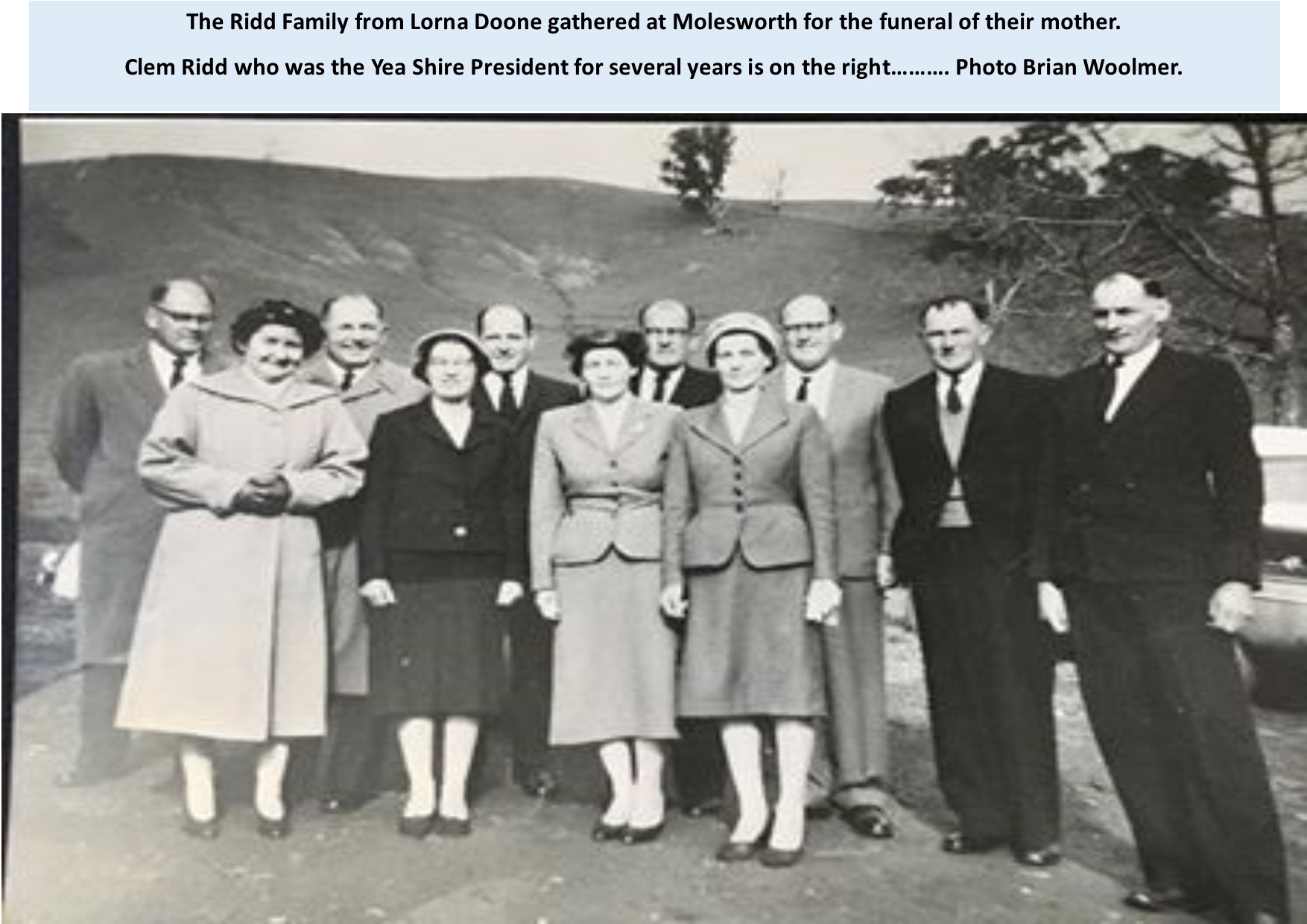 The Ridd family from... - Yea & District Historical Pages