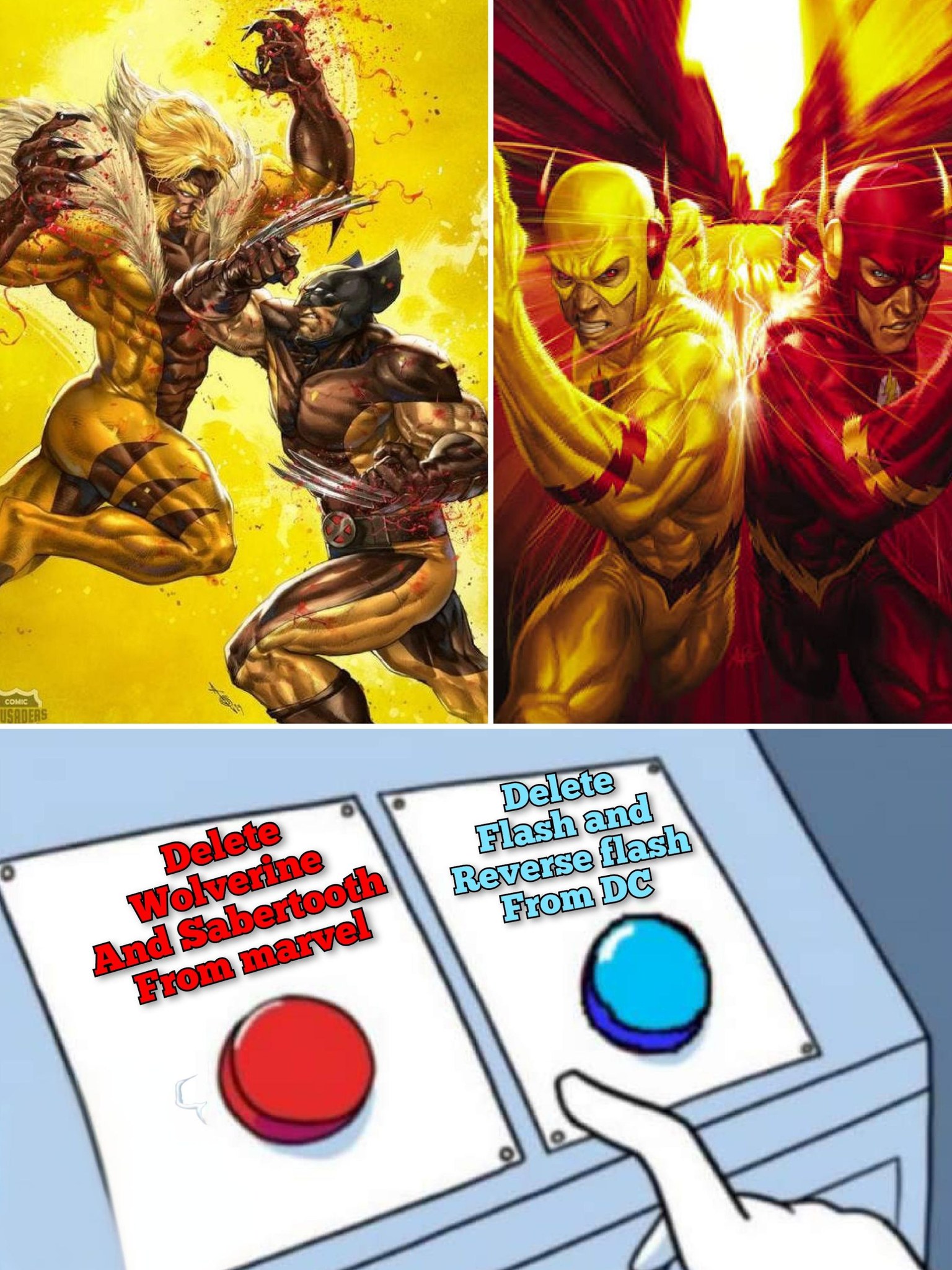Marvel & DC Mix | Facebook